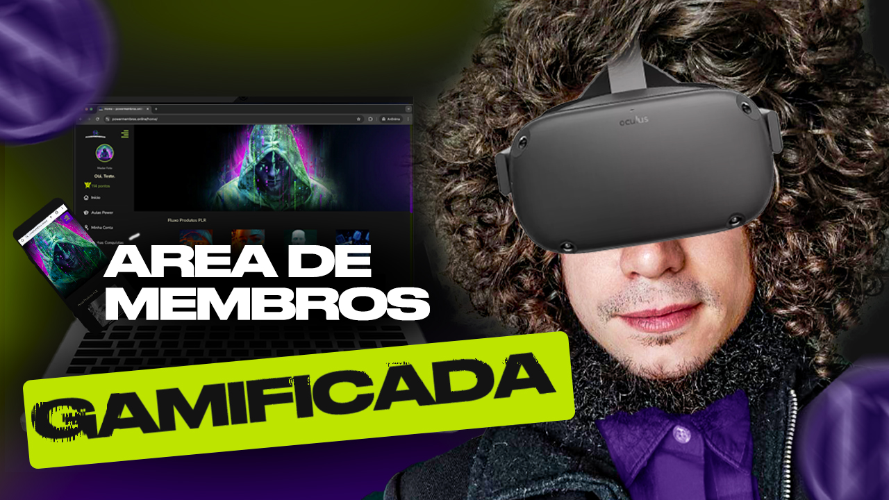 PowerMembros Área de Membros GAMIFICADA